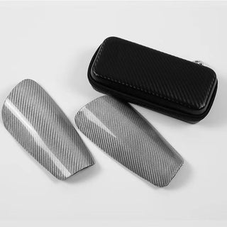 Kids' Super-Light Carbon Fiber Shin Guards for Soccer