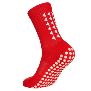 Blaze Red Grip Socks for Kids – Safety & Adventure Anywhere